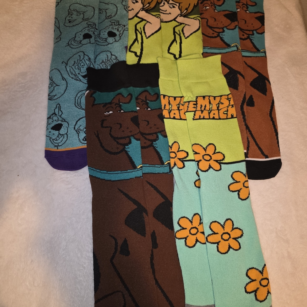 Scooby-Doo Themed Socks Set